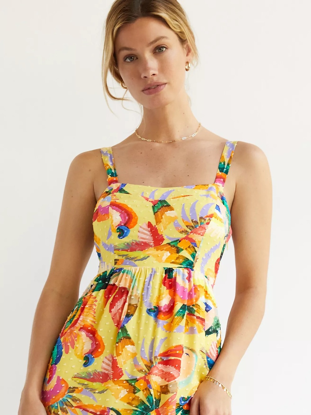 Farm Rio Textured Tropical Maxi Dress - Picture 3 of 7